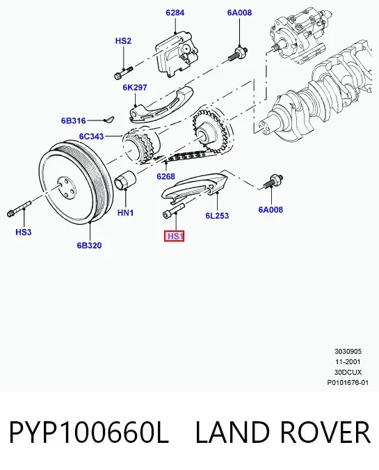  PYP100660L Land Rover