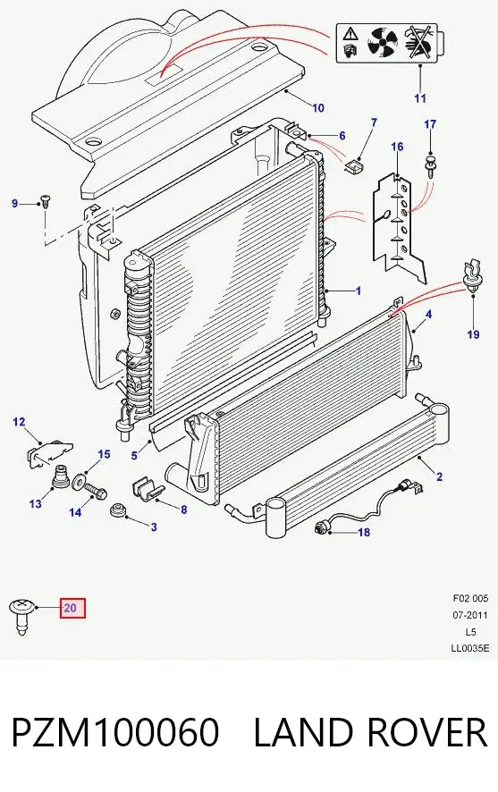  PZM100060 Land Rover