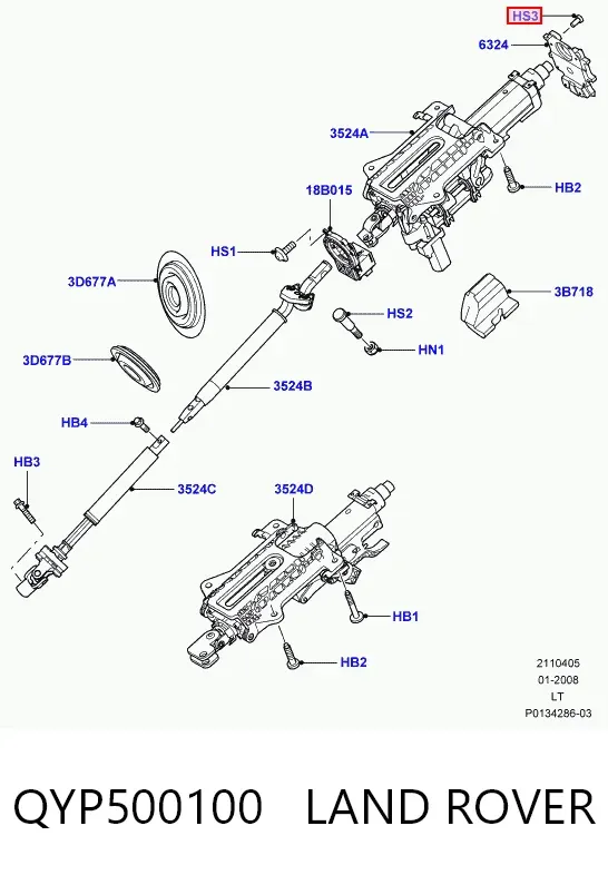  QYP500100 Land Rover