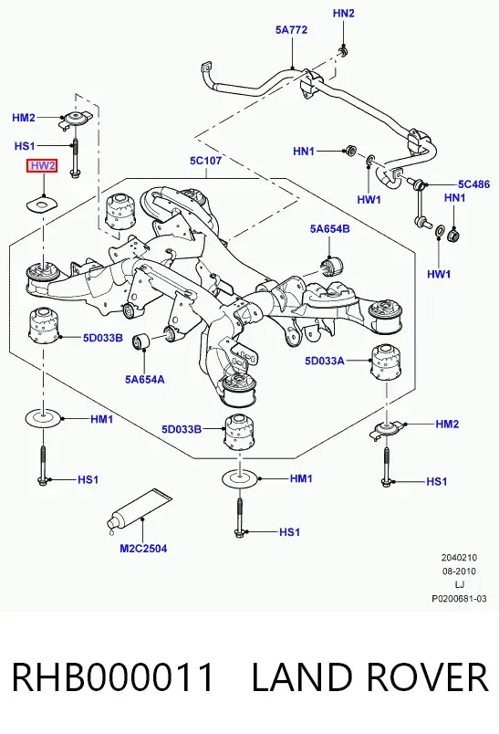  RHB000011 Land Rover