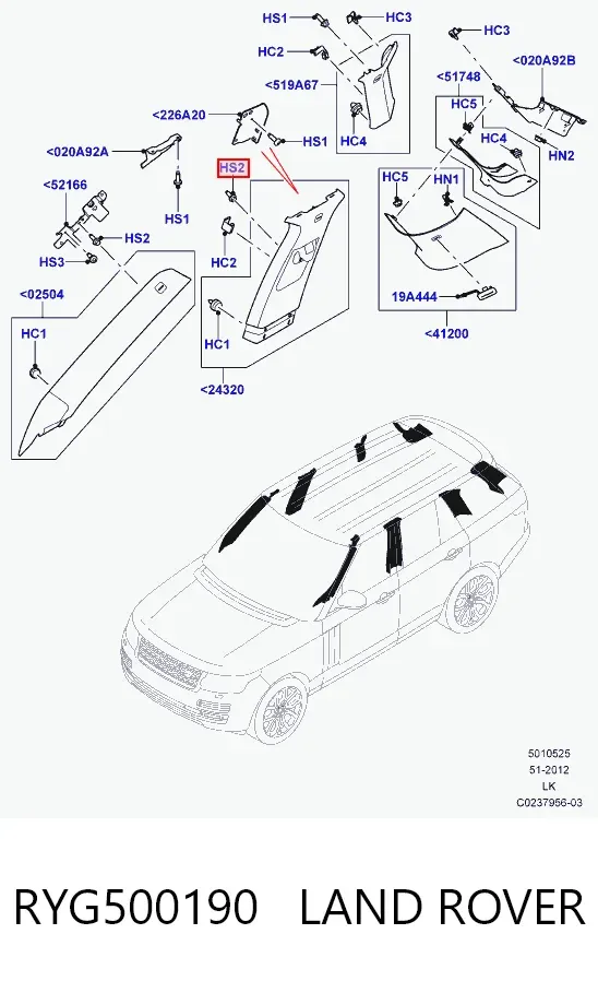  RYG500190 Land Rover