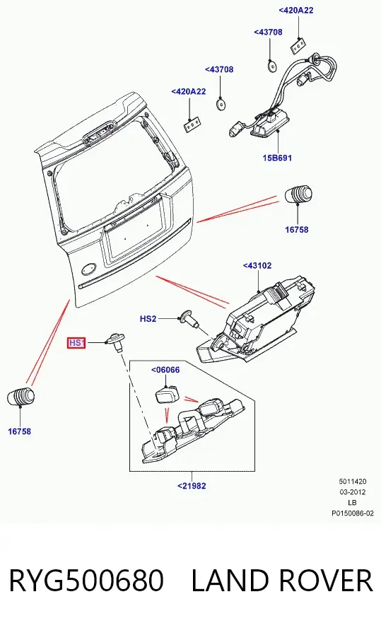  RYG500680 Land Rover