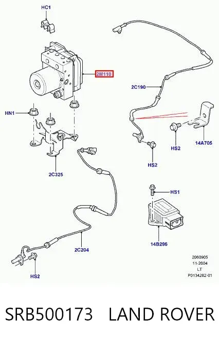 Módulo ABS Land Rover Discovery III