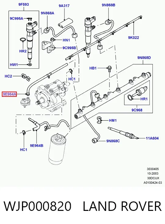  WJP000820 Land Rover