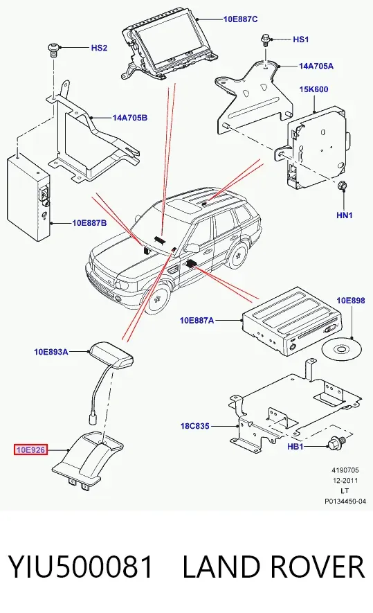  YIU500081 Land Rover