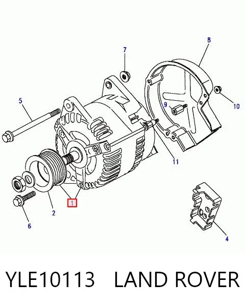 Alternador YLE10113 Land Rover