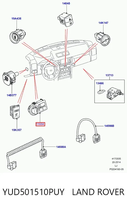  YUD501510PUY Land Rover