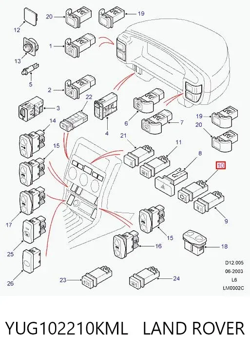  YUG102210KML Land Rover
