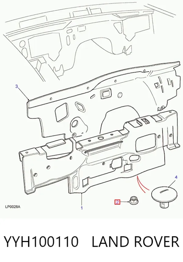  YYH100110 Land Rover