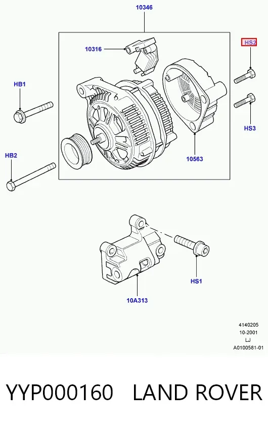  YYP000160 Land Rover