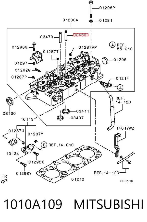  1010A109 Mitsubishi