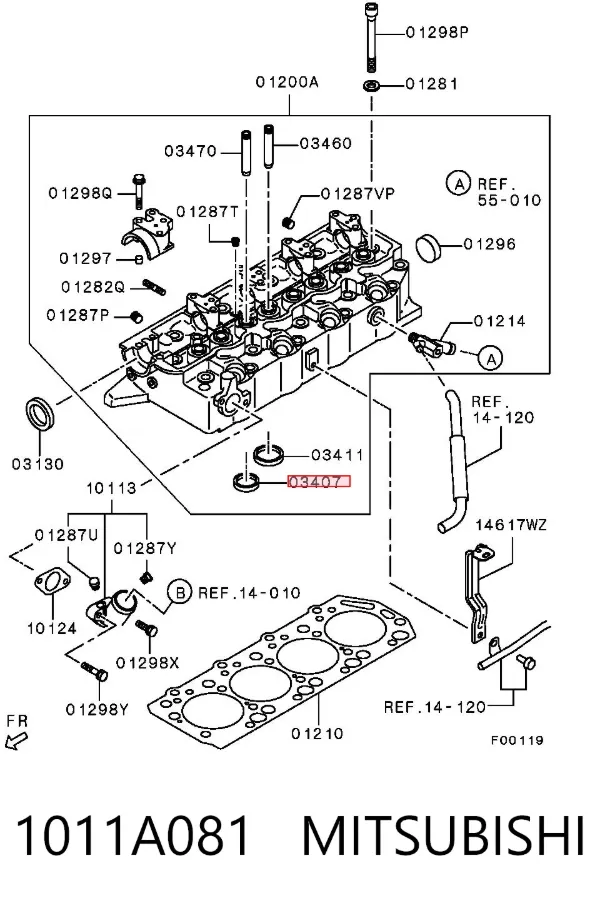  1011A081 Mitsubishi