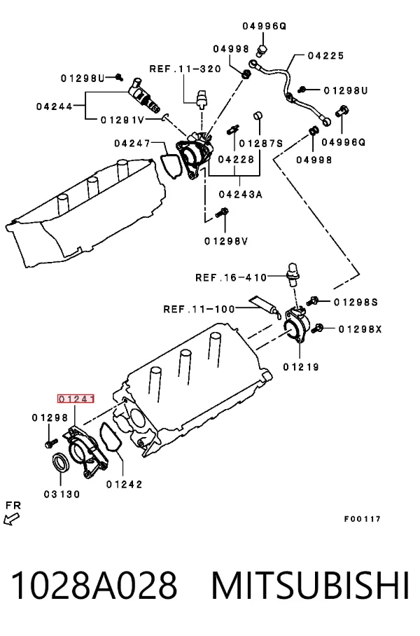  1028A028 Mitsubishi