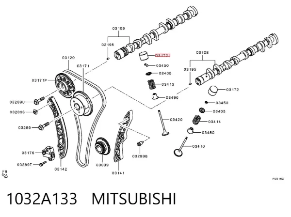 Taqués hidráulicos 1032A133 Mitsubishi