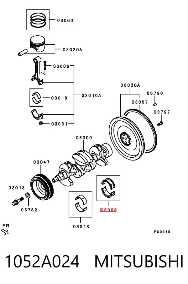  1052A024 Mitsubishi