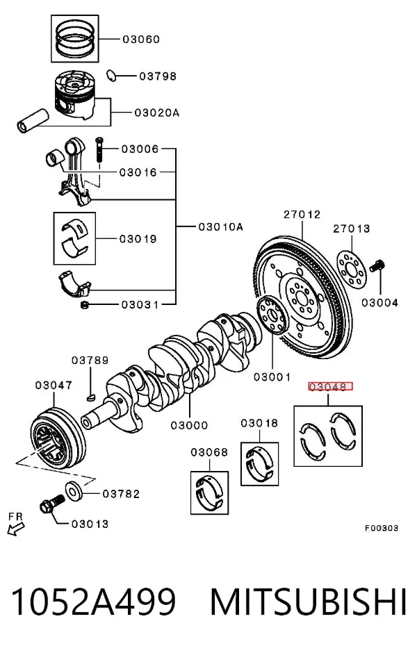  1052A499 Mitsubishi
