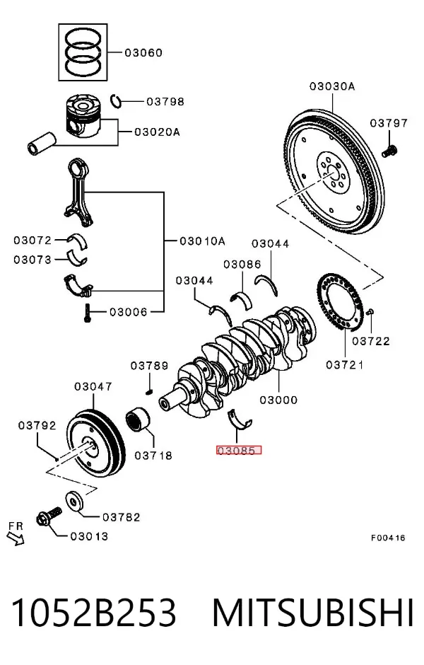  1052B253 Mitsubishi
