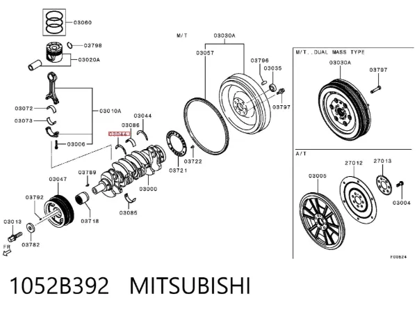  1052B392 Mitsubishi