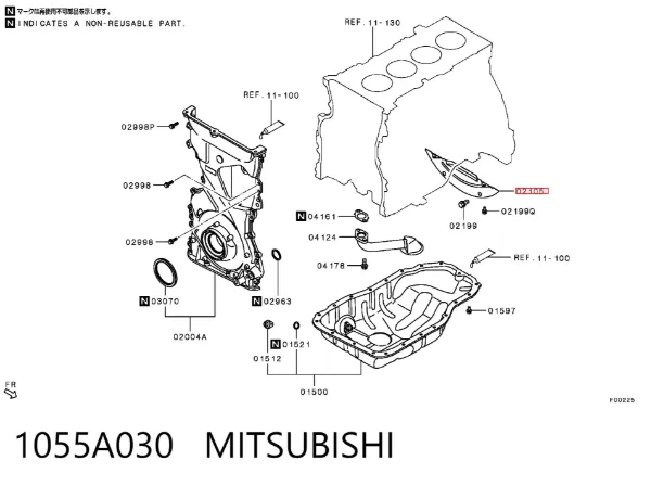  1055A030 Mitsubishi