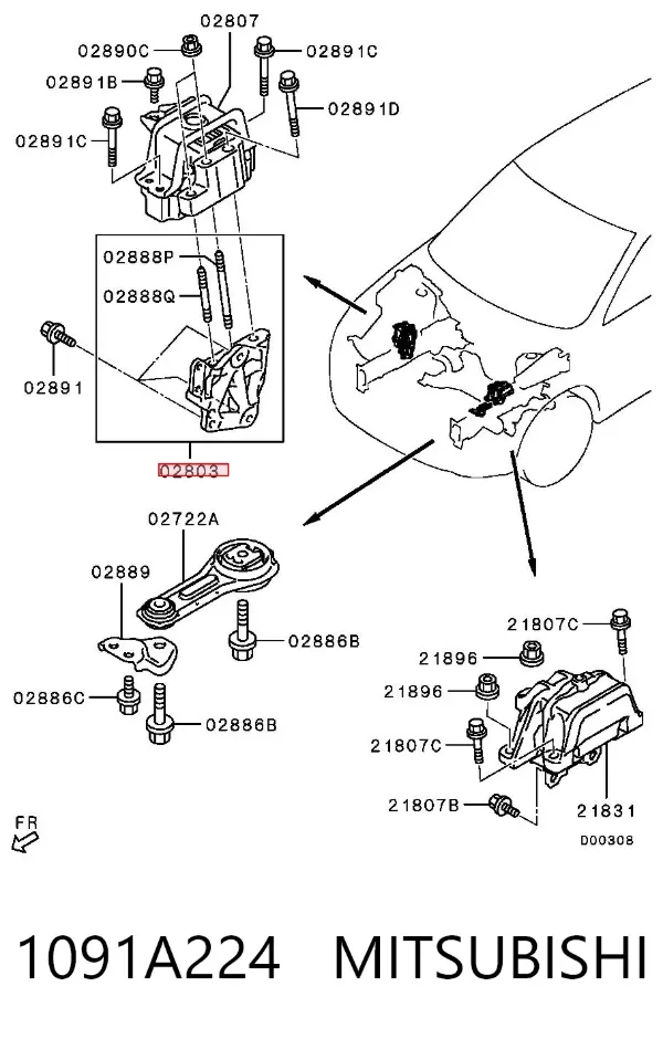  1091A224 Mitsubishi