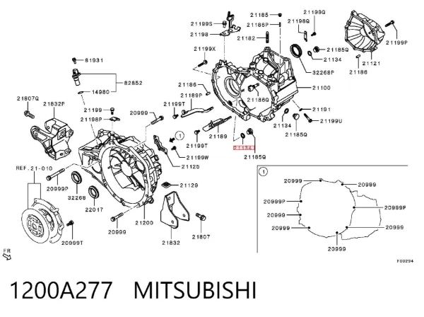  1200A277 Mitsubishi