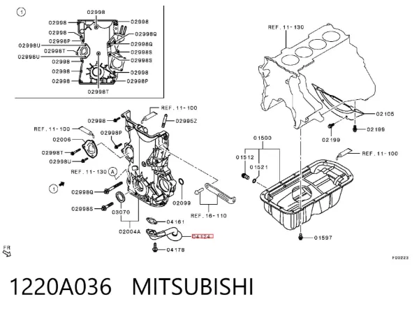 1220A036 Mitsubishi
