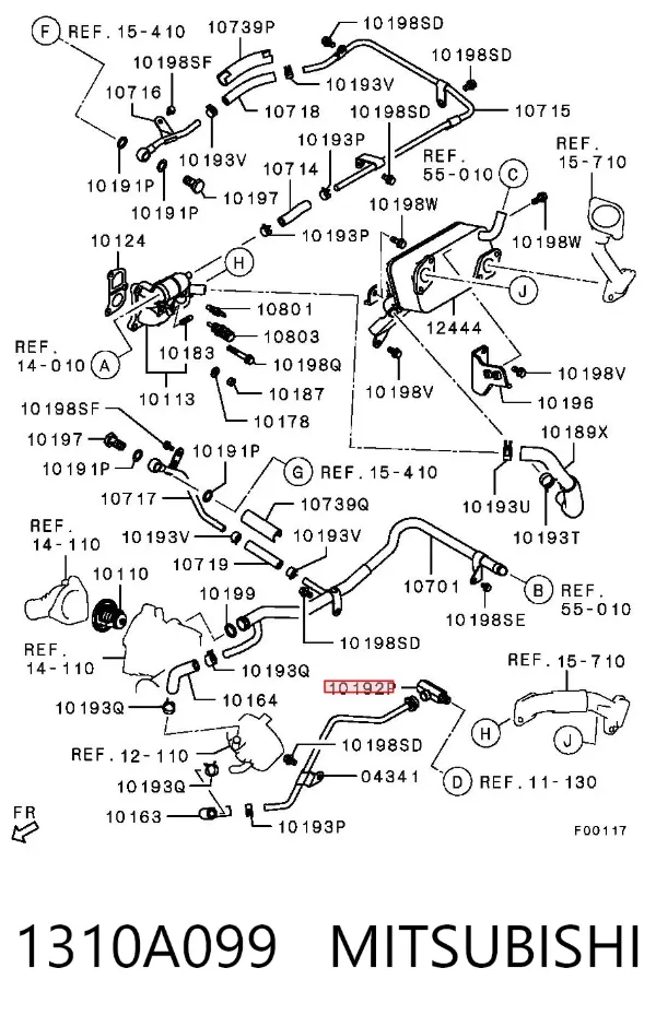  1310A099 Mitsubishi