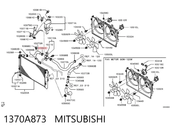  1370A873 Mitsubishi