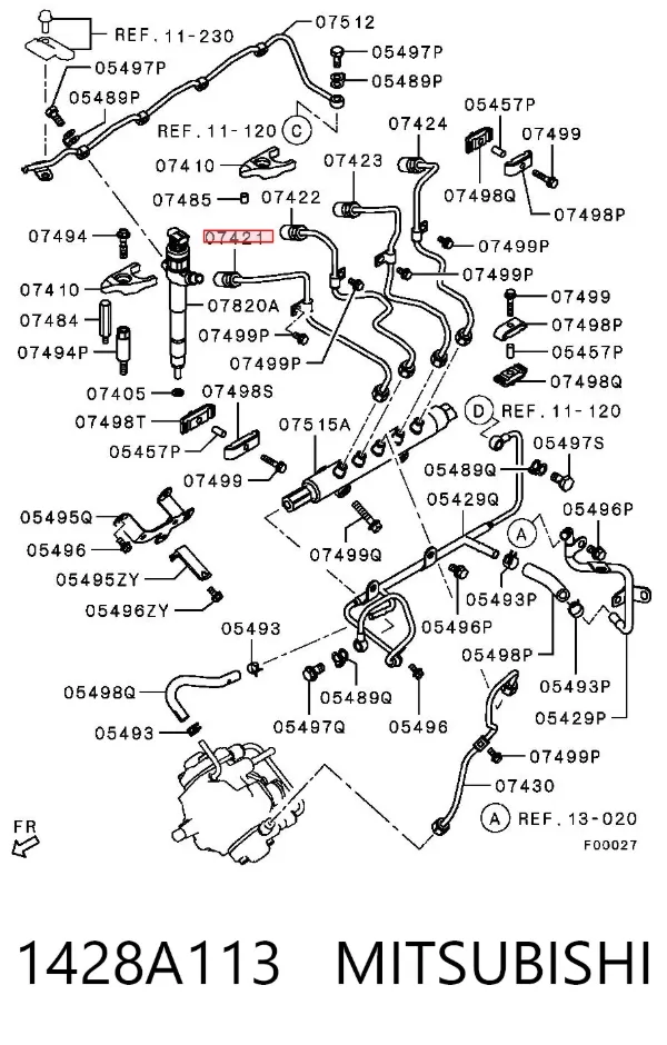  1428A113 Mitsubishi
