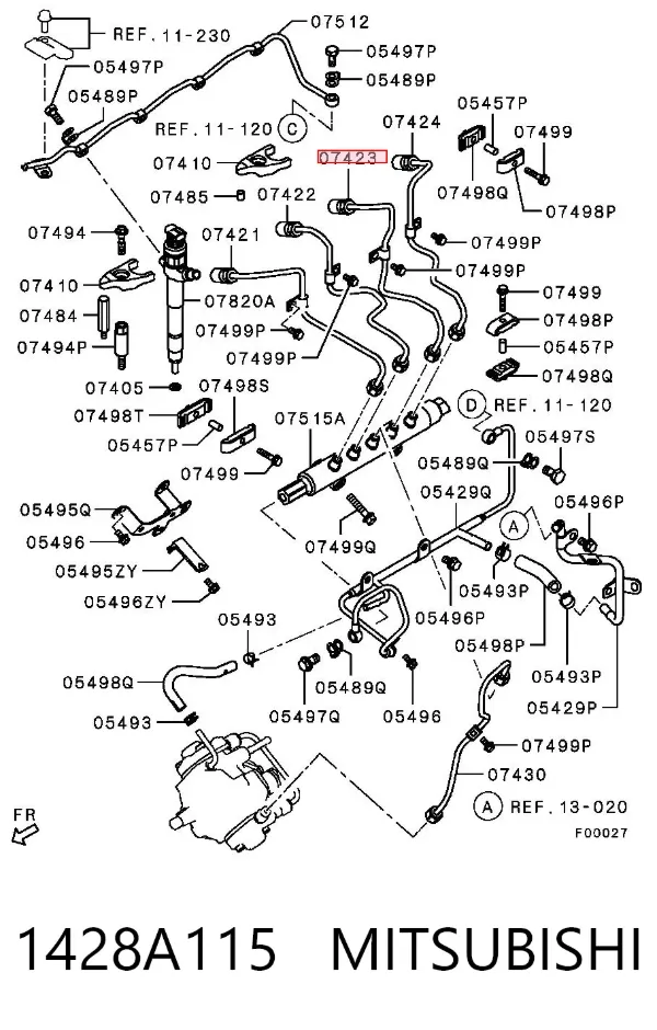  1428A115 Mitsubishi