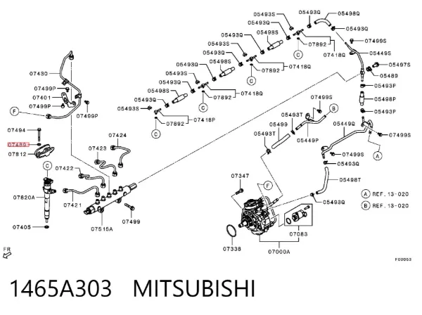  1465A303 Mitsubishi