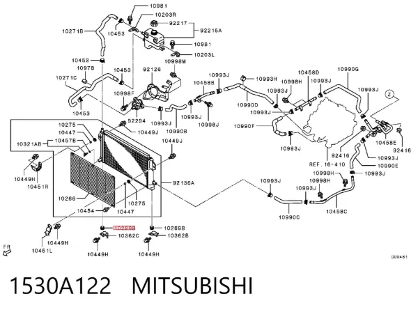  1530A122 Mitsubishi