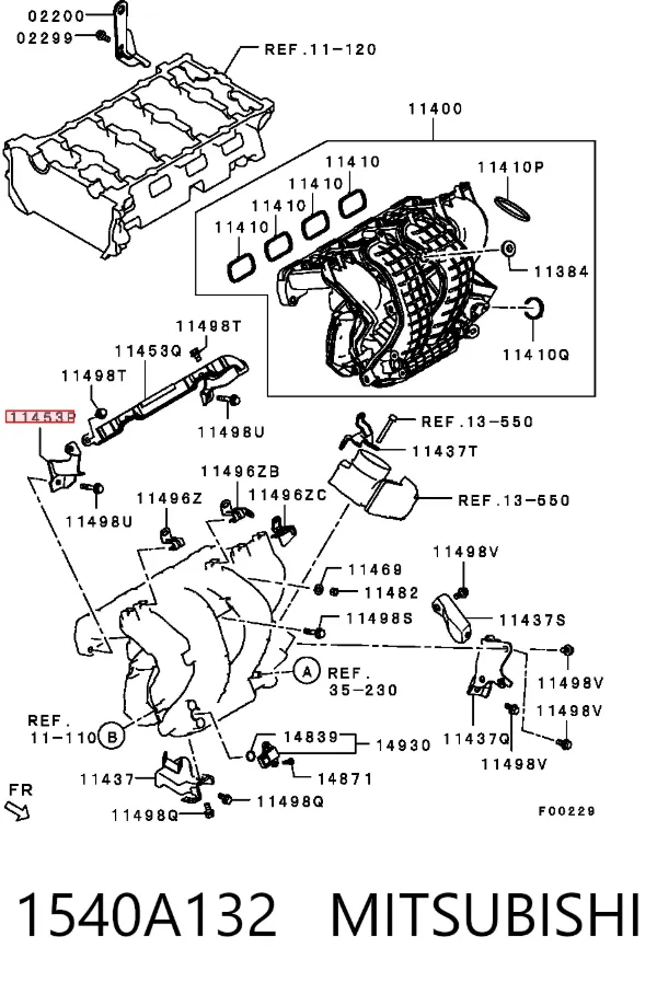  1540A132 Mitsubishi