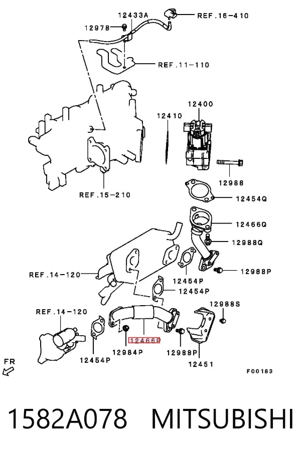  1582A078 Mitsubishi