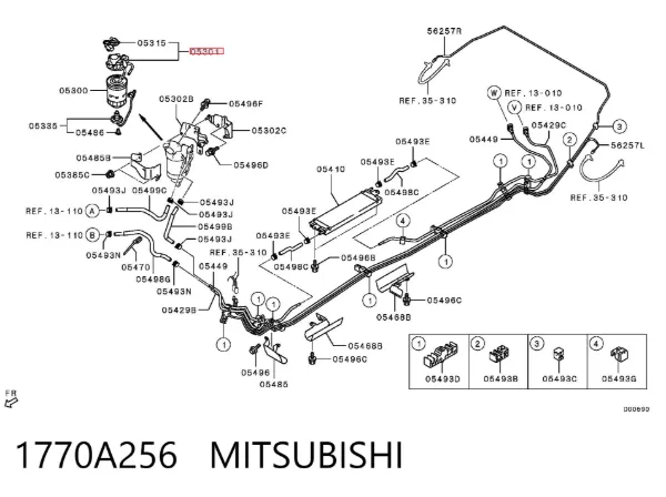  1770A256 Mitsubishi