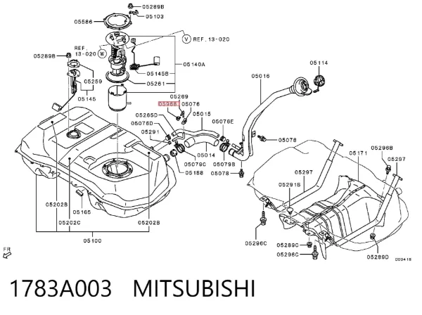 1783A003 Mitsubishi