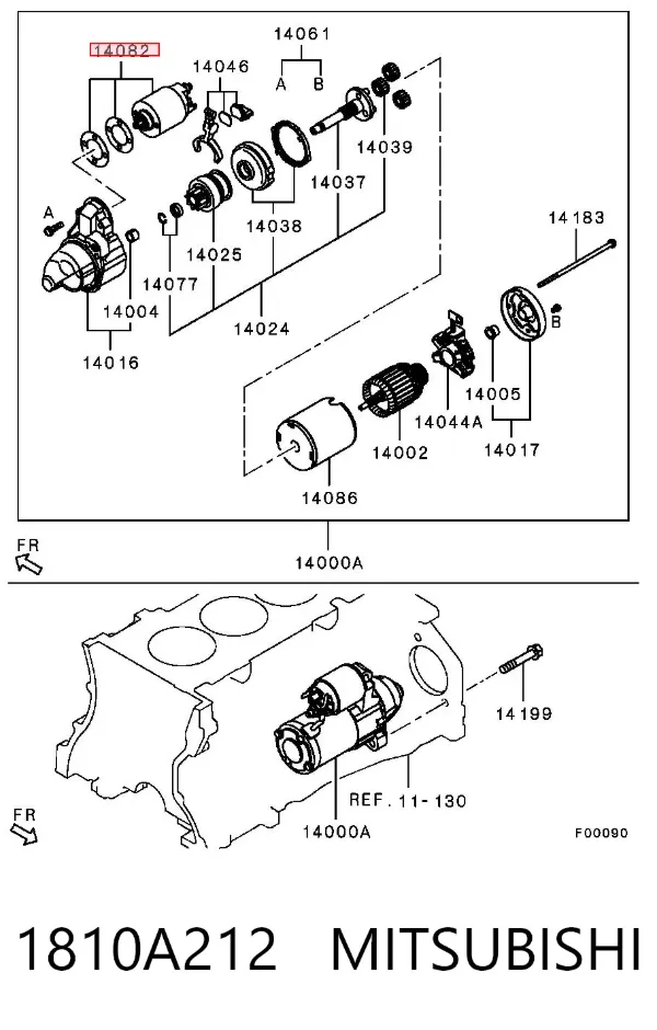  1810A212 Mitsubishi