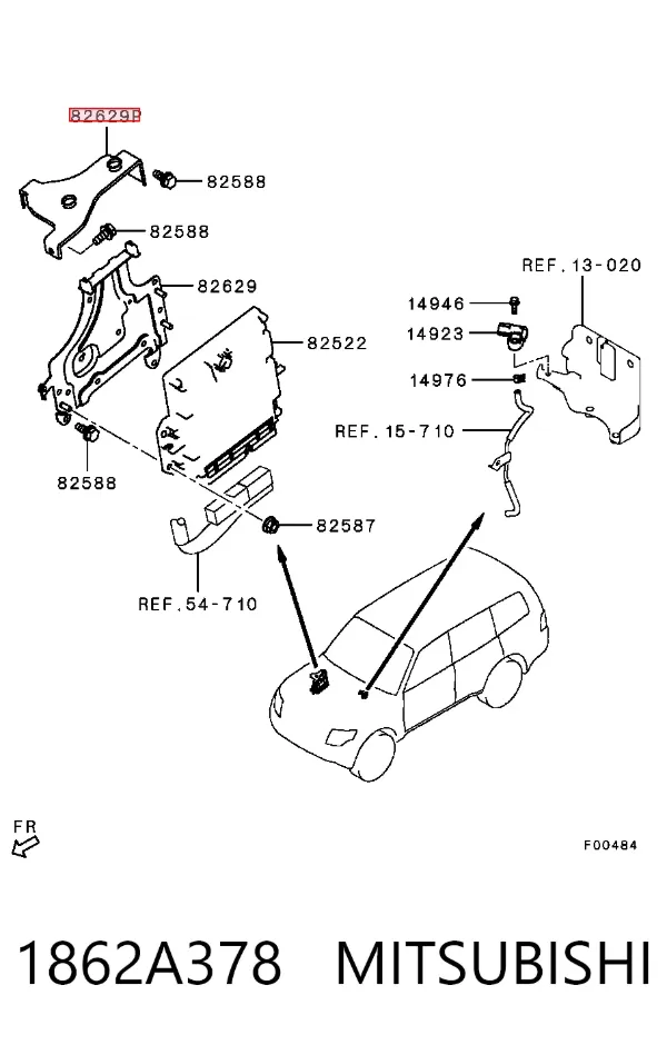  1862A378 Mitsubishi