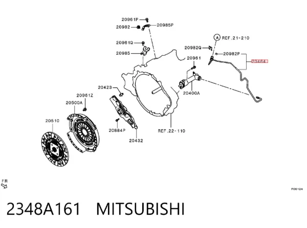  2348A161 Mitsubishi