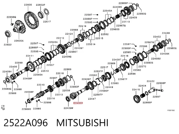  2522A096 Mitsubishi
