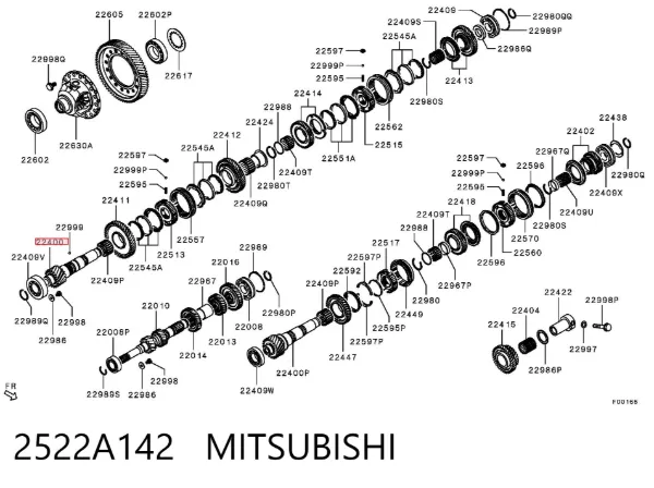  2522A142 Mitsubishi