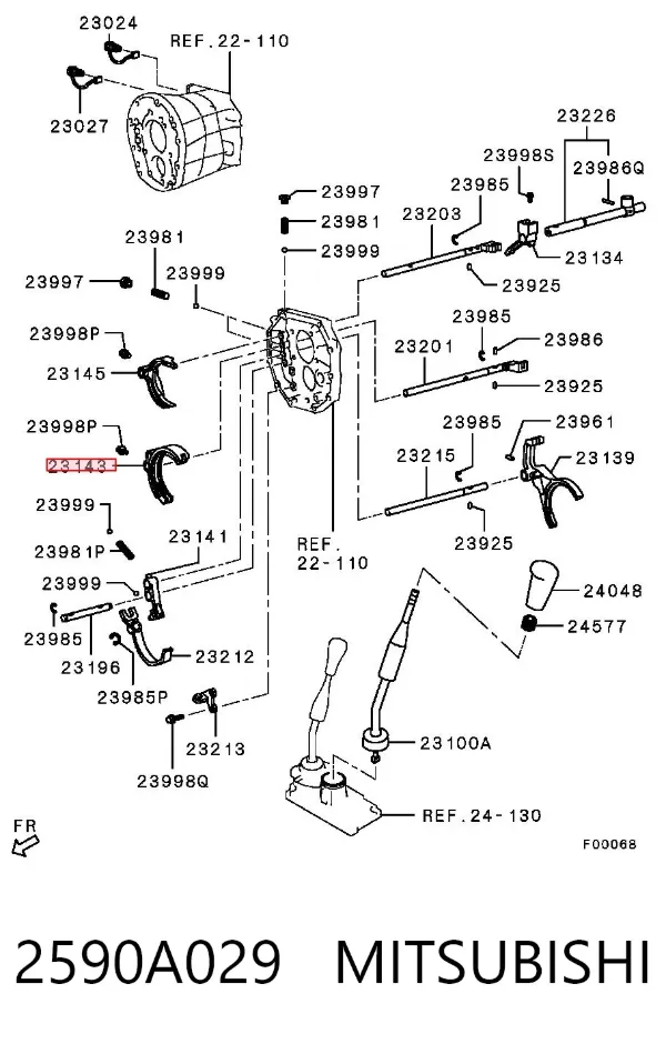  2590A029 Mitsubishi