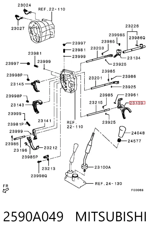  2590A049 Mitsubishi