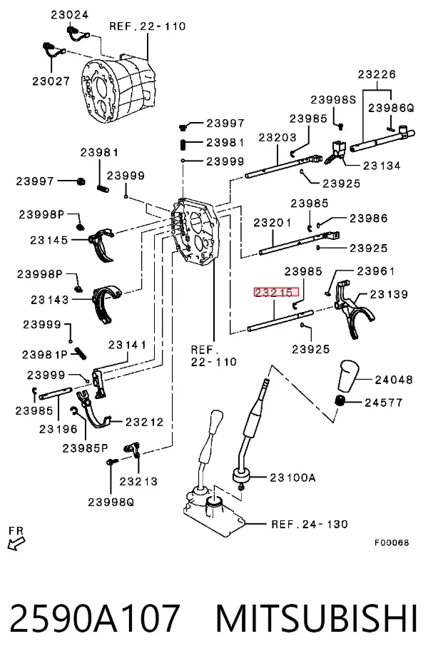  2590A107 Mitsubishi