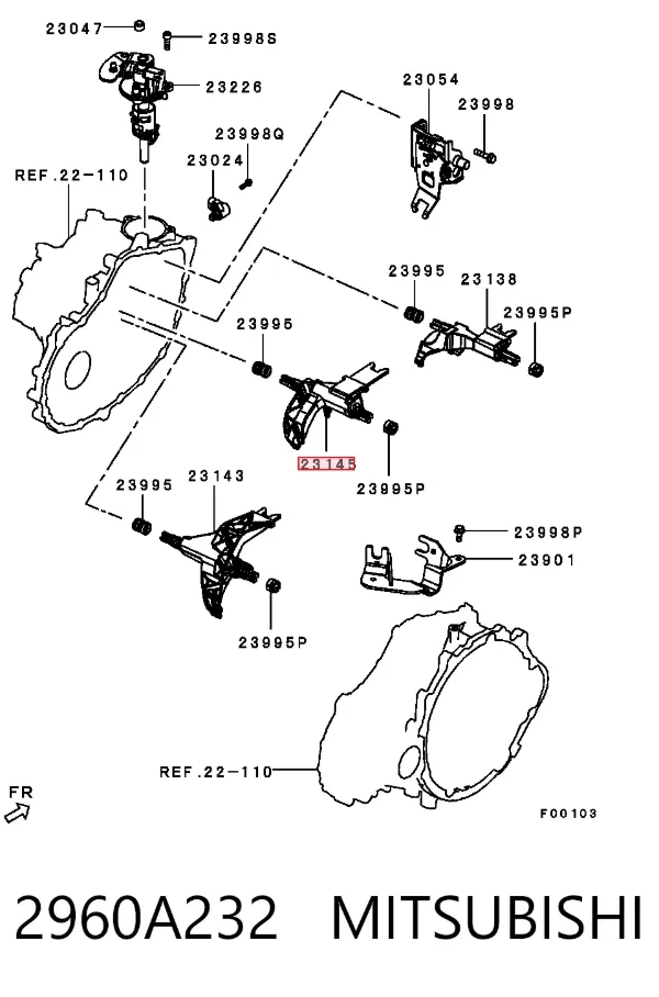  2960A232 Mitsubishi