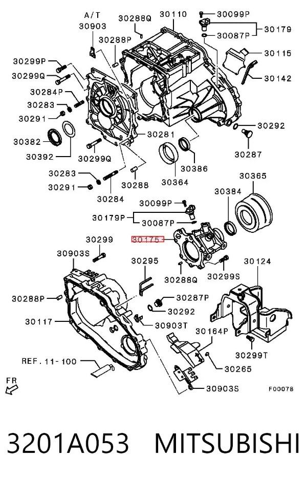  3201A053 Mitsubishi
