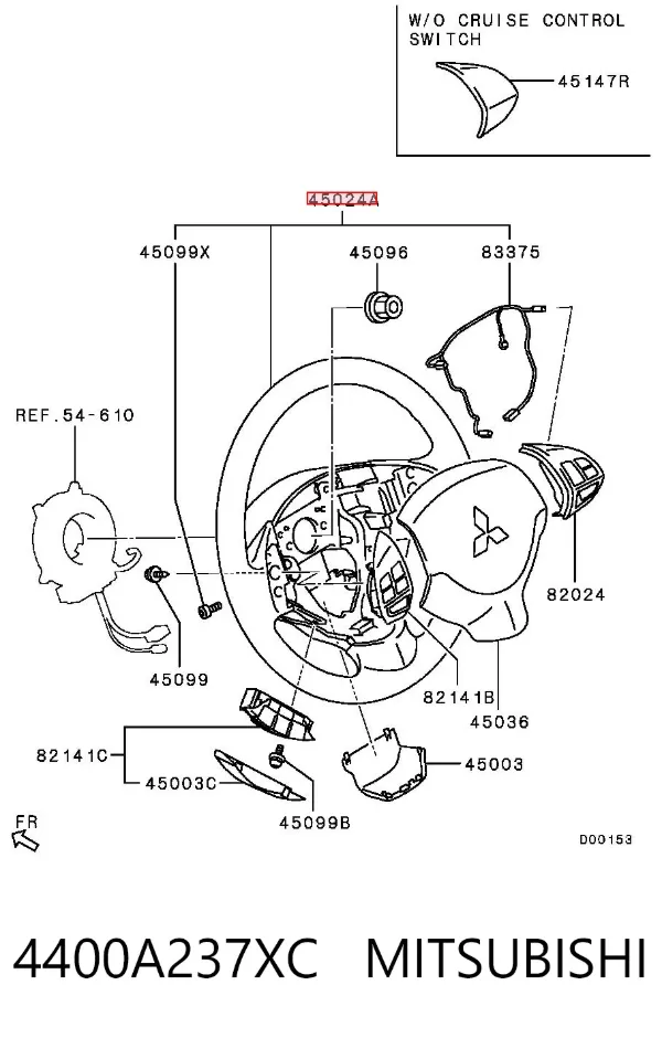 Volante 4400A237XC Mitsubishi