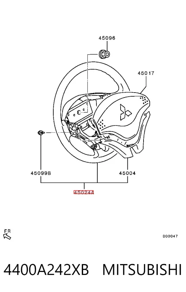 Volante 4400A242XB Mitsubishi