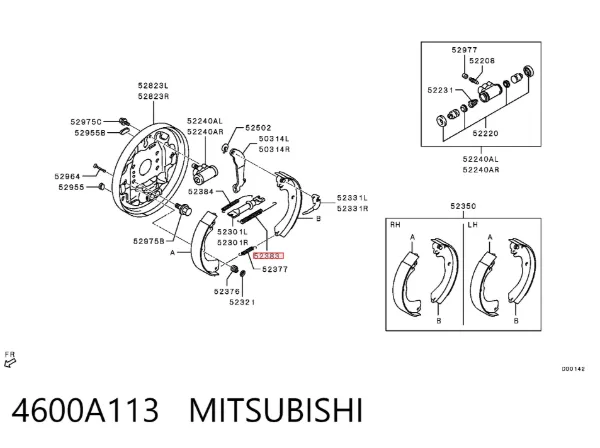  4600A113 Mitsubishi