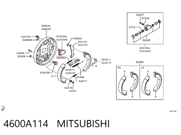  4600A114 Mitsubishi